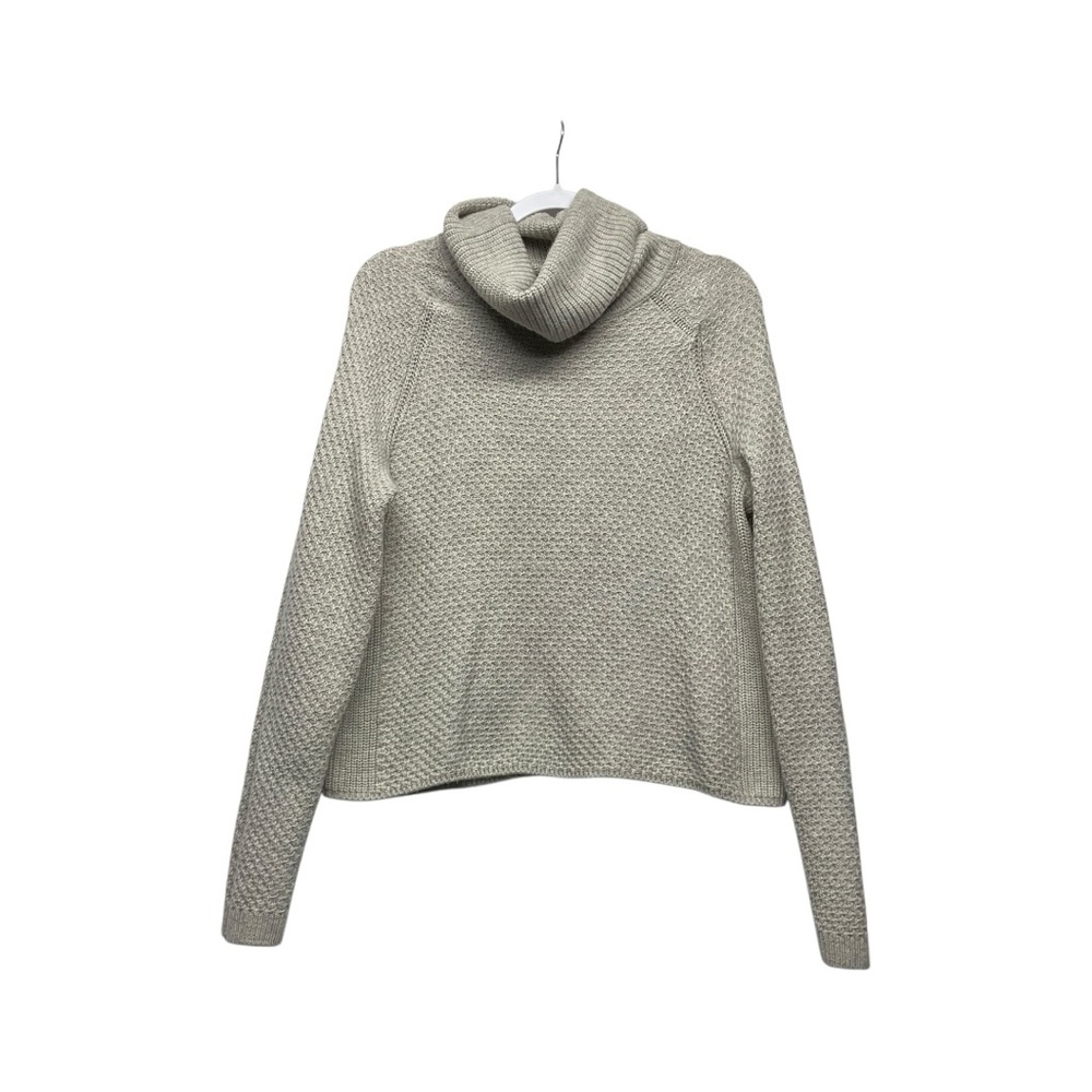 Banana Republic Dashing East Smoked Turtleneck Sweater M Merino Wool Blend